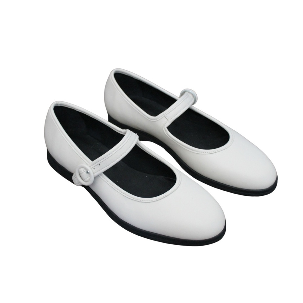 Maguire Orcia Ballerina Maryjane Ballet Flats Cream & Black